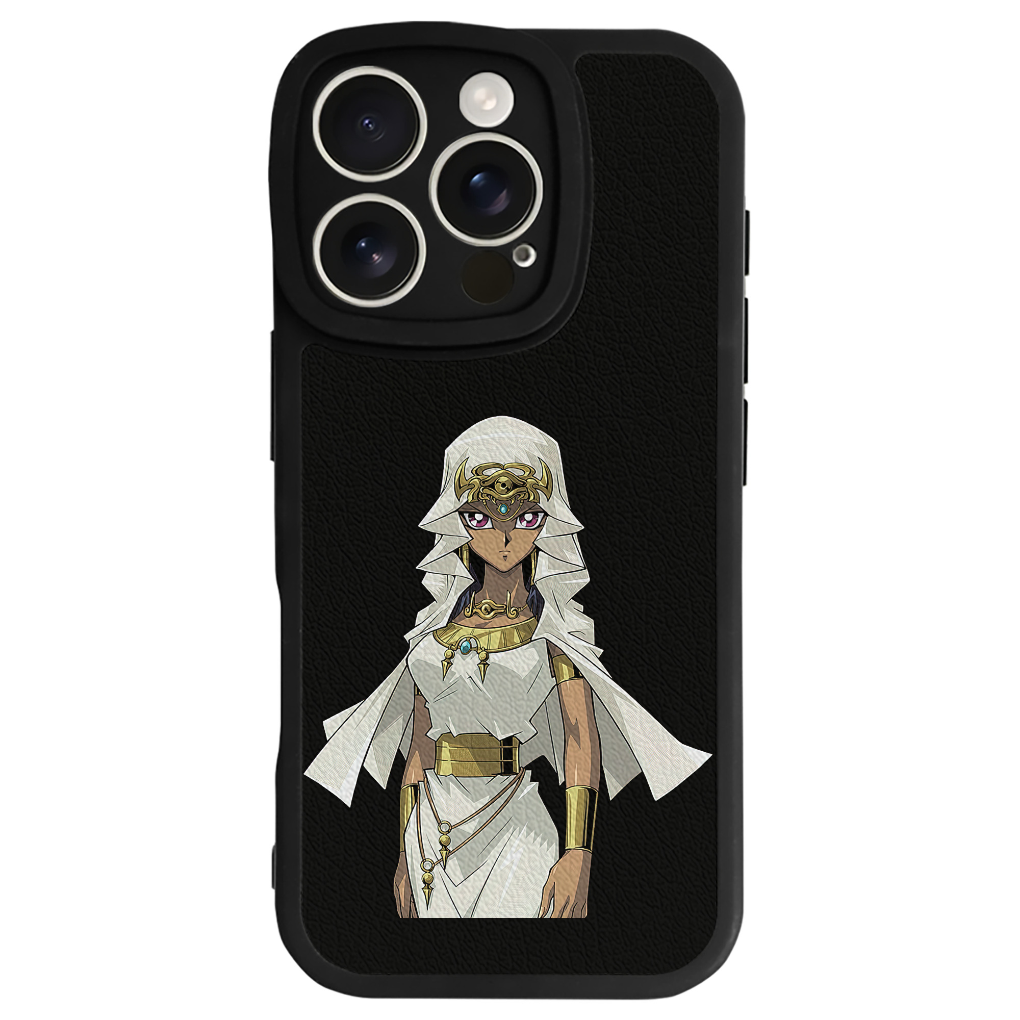 遊☆戯☆王 Yu-Gi-Oh! 【iPhone 16シリーズ対応】シリコンスマホケース（レザー調） 材質：シリコン